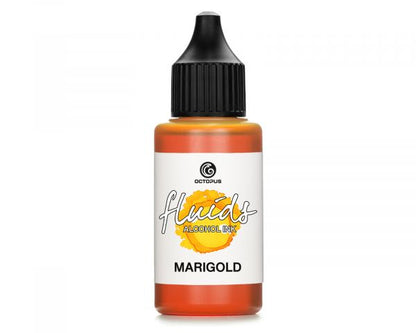 Inchiostro a base di alcol Octopus Fluids, giallo calendula