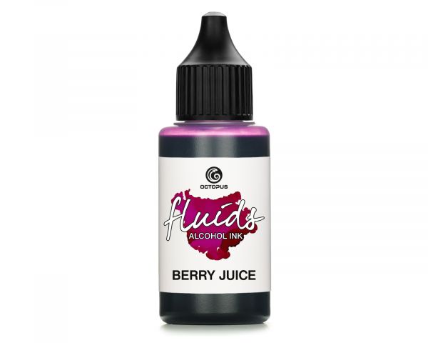 Inchiostro a base di alcol Octopus Fluids per Fluid Art/Resina Alcohol Inks Basic Berry Juice Viola