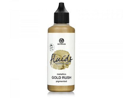 Octopus Fluids Alkoholtinte Octopus Fluids Alcohol Ink Gold Rush Metallic-Gold 100 ml