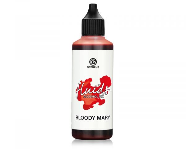 Octopus Fluids Alcohol Ink Octopus Fluids Alcohol Inks Basic Bloody Mary Rot