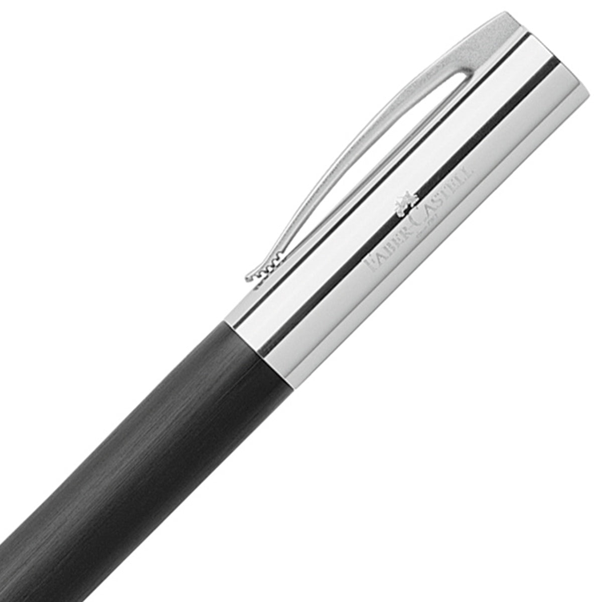 Faber-Castell, Rollerball Ambition, resina pregiata, nero