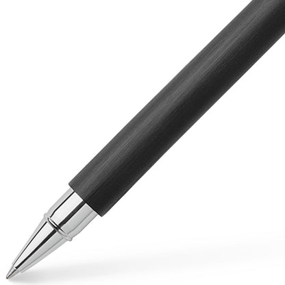 Faber-Castell, Rollerball Ambition, resina pregiata, nero