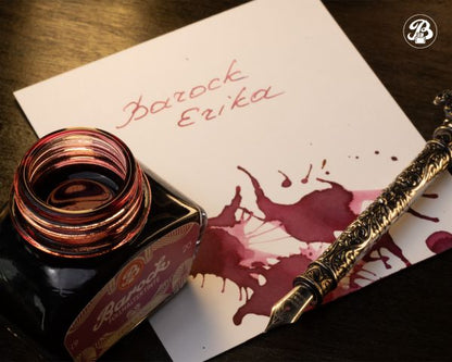 Set di 6 flaconi in vetro Octopus Inchiostri da scrittura collezione Barocco 1920 Edizione limitata 30 ml