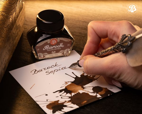 Set di 6 flaconi in vetro Octopus Inchiostri da scrittura collezione Barocco 1920 Edizione limitata 30 ml
