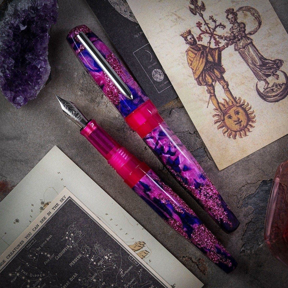 Penna stilografica BENU AstroGem gunmetal, Juno