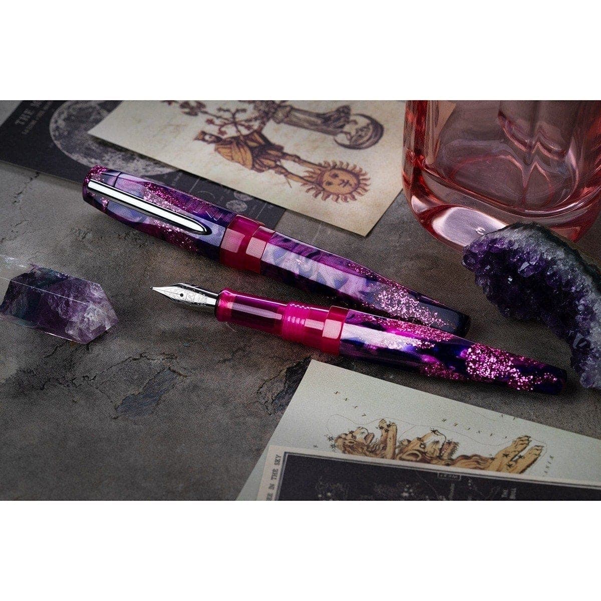 Penna stilografica BENU AstroGem gunmetal, Juno