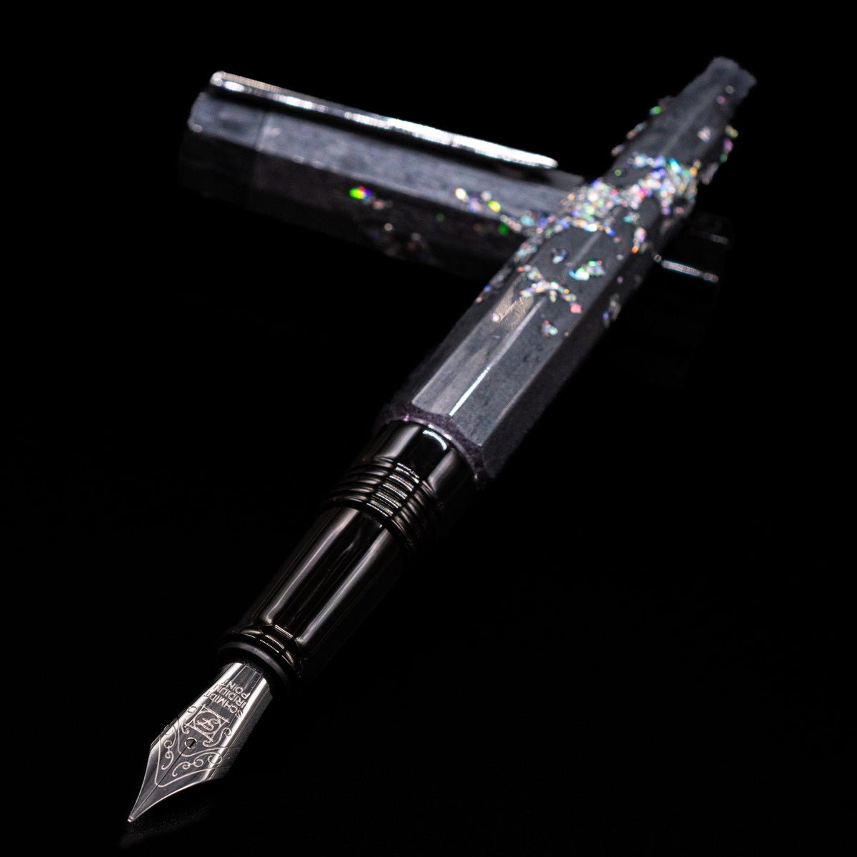 BENU Penna stilografica Euphoria gunmetal, Caviar