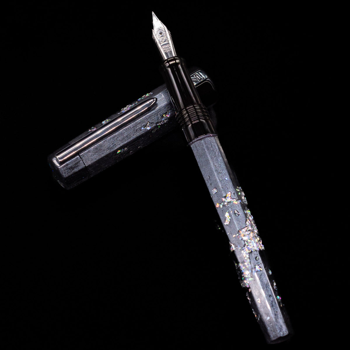 BENU Penna stilografica Euphoria gunmetal, Caviar