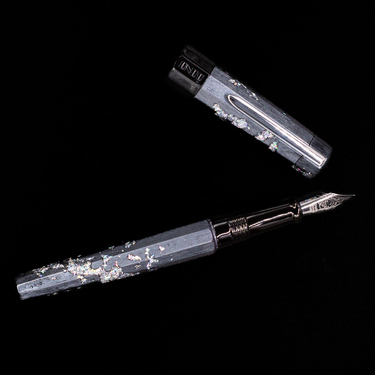 BENU Penna stilografica Euphoria gunmetal, Caviar
