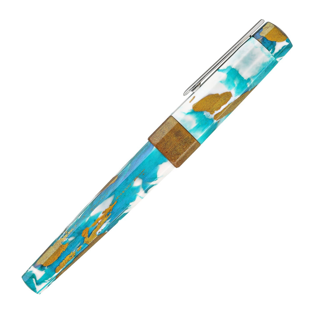BENU Füller Euphoria gunmetal, Blue Hawaiian
