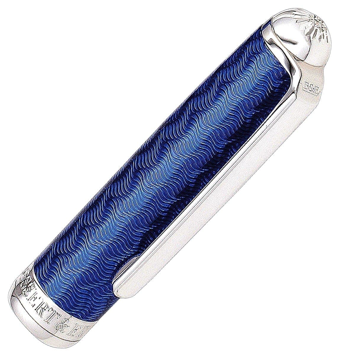 Bossert & Erhard Stilografica Feelings New Wave, 18Kt, Blu Reale