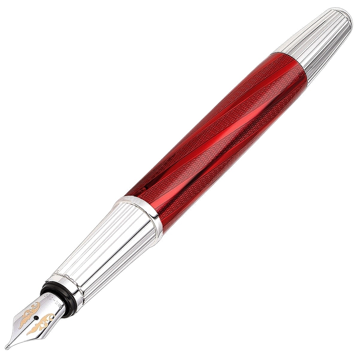Bossert & Erhard Penna stilografica Feelings Inspiration, 18Kt, Rosso
