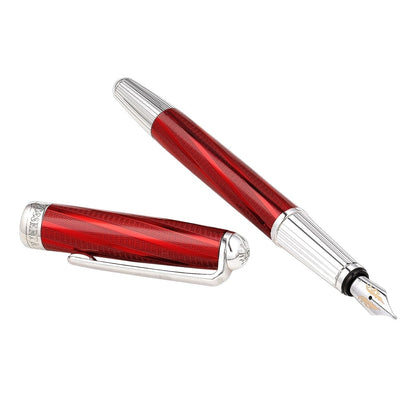 Bossert & Erhard Penna stilografica Feelings Inspiration, 18Kt, Rosso