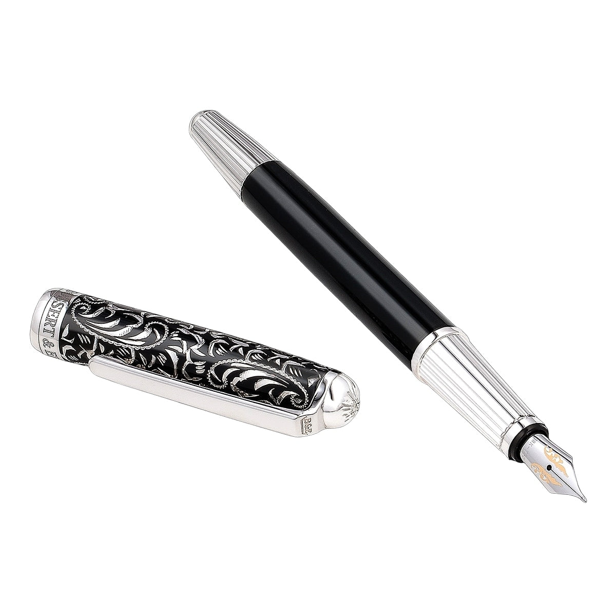 Bossert & Erhard Penna Stilografica Feelings 18Kt, Fiore