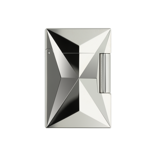 Accendino ST Dupont Ligne 2 Fire X, palladio, edizione limitata, argento