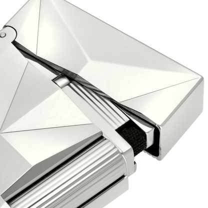 ST Dupont Feuerzeug Ligne 2 Fire X, Palladium, Ltd. Edt., Silver