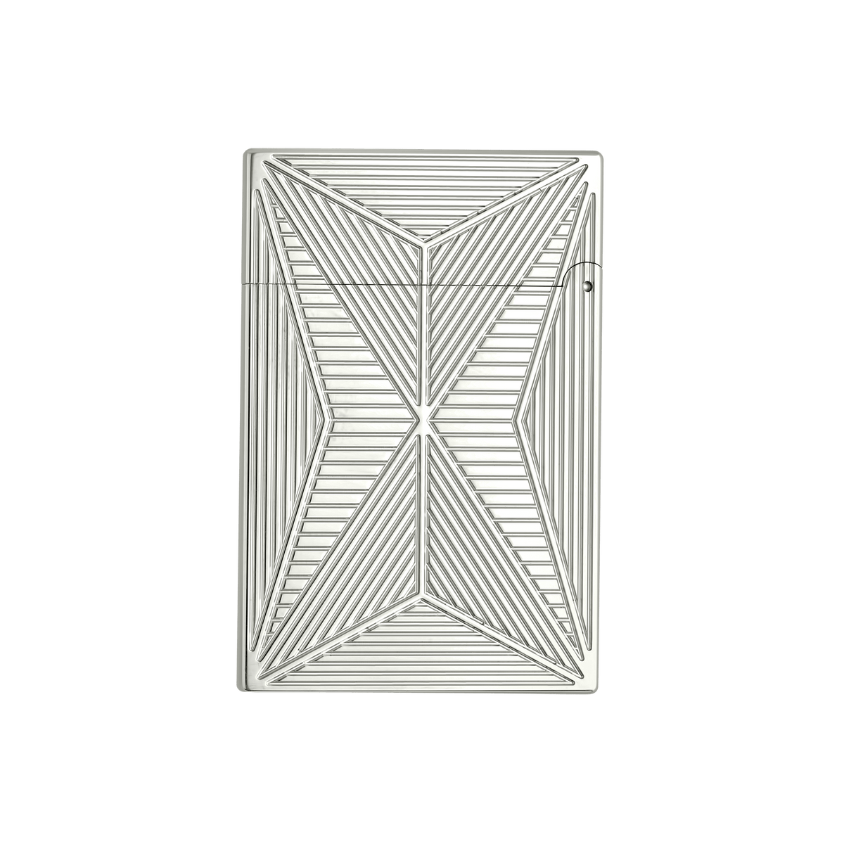 ST Dupont Feuerzeug Ligne 2 Fire X, Palladium, Ltd. Edt., Silver
