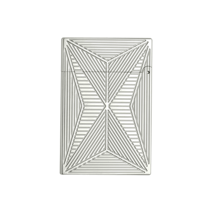 ST Dupont Feuerzeug Ligne 2 Fire X, Palladium, Ltd. Edt., Silver