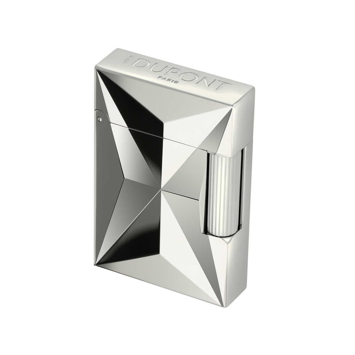 ST Dupont Feuerzeug Ligne 2 Fire X, Palladium, Ltd. Edt., Silver