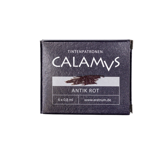 CALAMUS, cartouche d'encre, encre de calligraphie solution aqueuse de colorant rouge antique