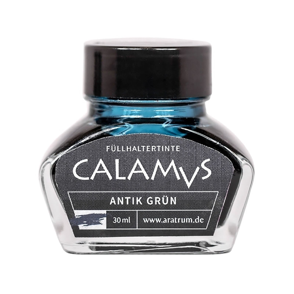 CALAMUS, calamaio, inchiostro da scrittura, soluzione colorante acquosa, verde antico