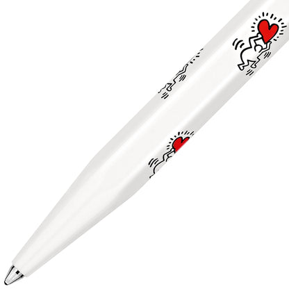 Caran d'Ache Kugelschreiber, 849 Keith Haring, weiss