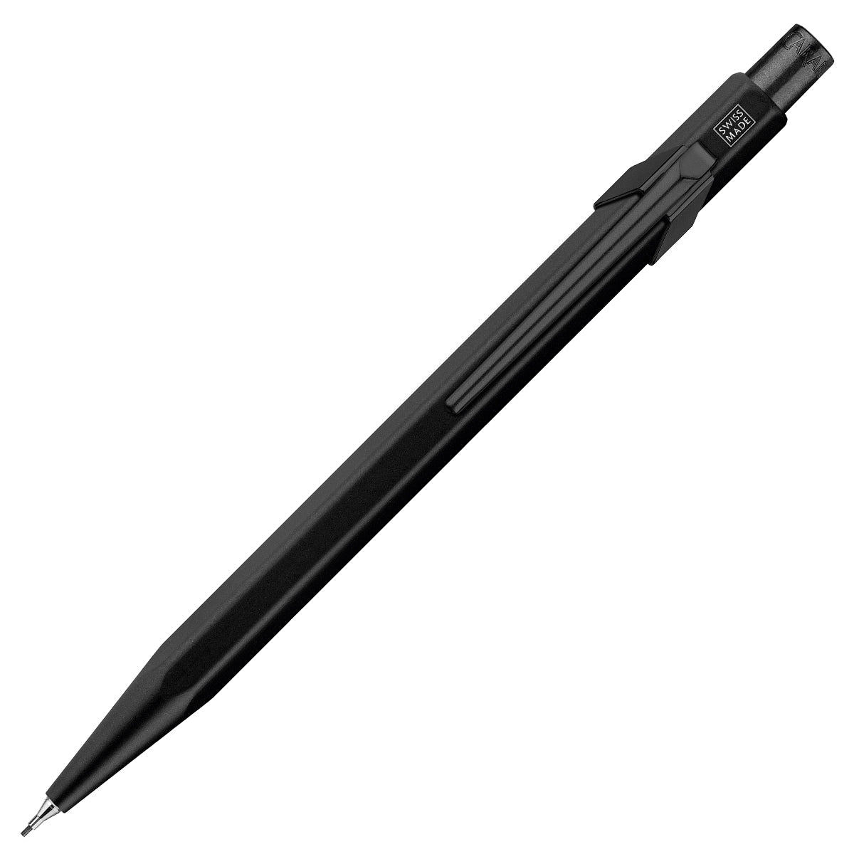 Stylo bille et porte-mine Caran d'Ache 849/844 Black Code, mine 0,7 mm, noir