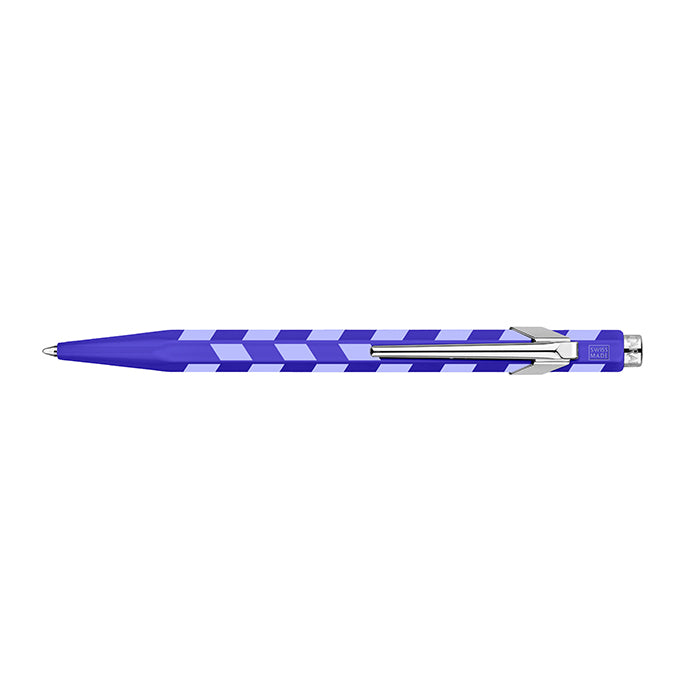 Caran d'Ache, penna a sfera 849 Mosaic, blu reale