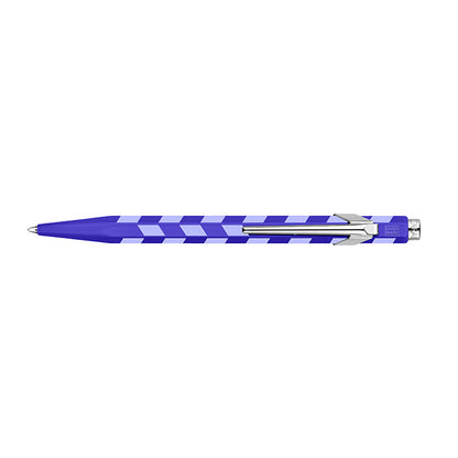 Caran d'Ache, penna a sfera 849 Mosaic, blu reale