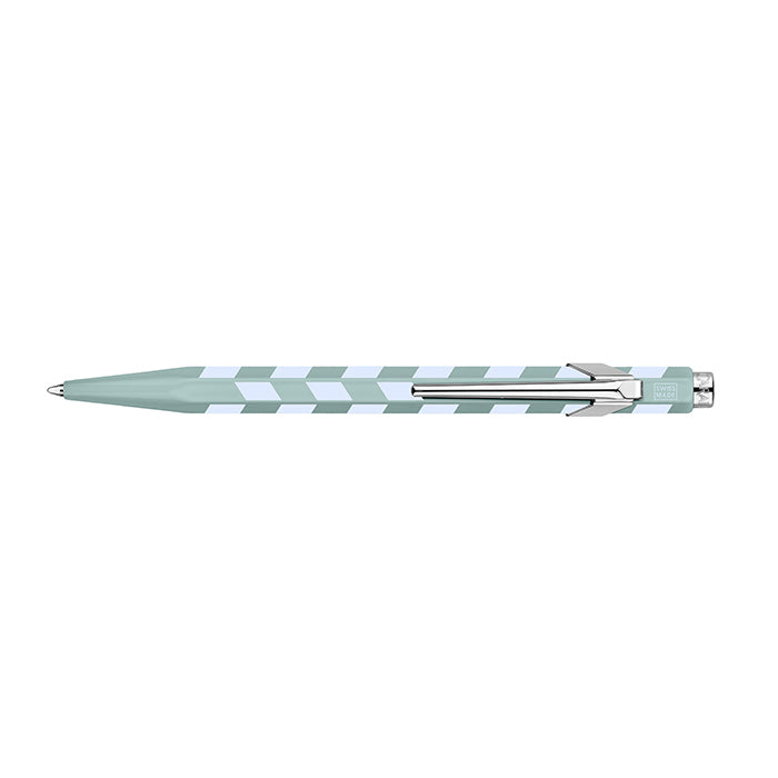 Caran d'Ache, pen na a sfera 849 Mosaic, verde acqua