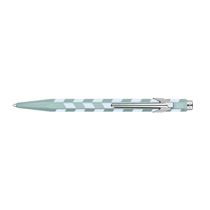 Caran d'Ache, pen na a sfera 849 Mosaic, verde acqua