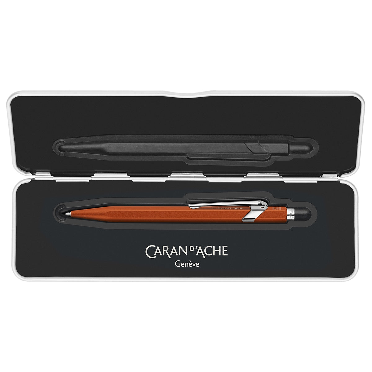 Caran d'Ache, penna a sfera 849 Colormat X, arancione