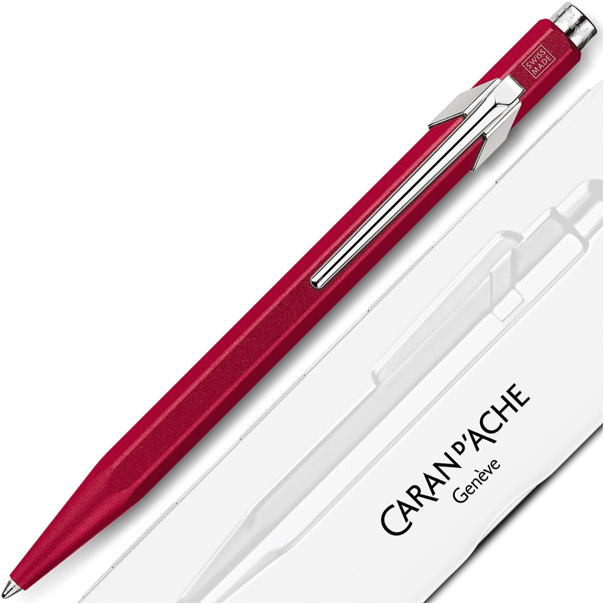 Caran d'ache, Kugelschreiber 849 Colormat X, rot