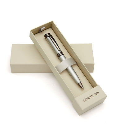 Cerruti 1881, penna a sfera, Zoom Diamond, cromo