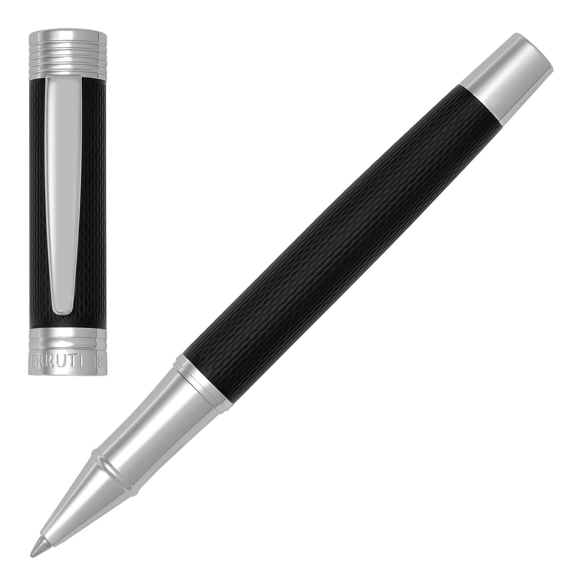 Cerruti 1881, Tintenroller, Zoom Diamond, Black