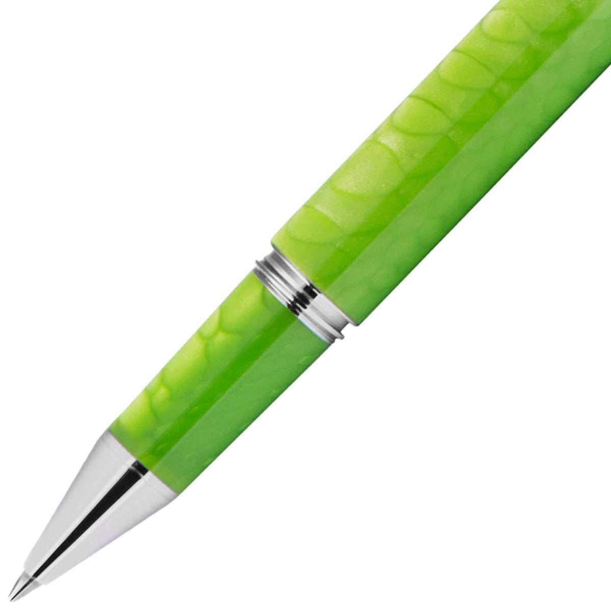 Stylo roller Cleo Skribent, Aura avec cartouches d'encre Green Mamba