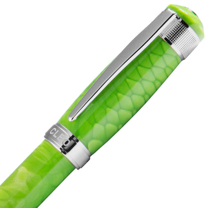 Stylo roller Cleo Skribent, Aura avec cartouches d'encre Green Mamba