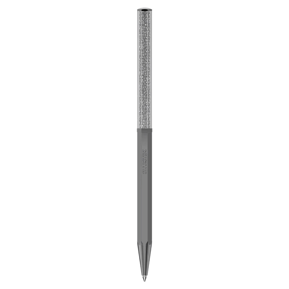 Penna a sfera Swarovski Crystalline Octagonal, colorata, grafite, grigio
