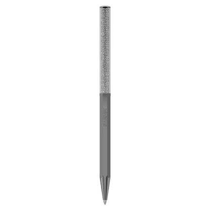 Penna a sfera Swarovski Crystalline Octagonal, colorata, grafite, grigio