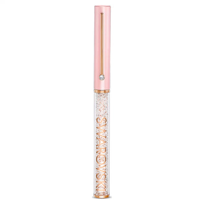 Stylo bille Swarovski Crystalline or rose, rose-rose