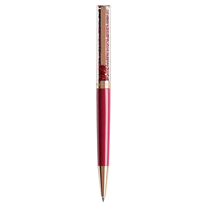 Penna a sfera Swarovski Crystalline oro rosa, rosa-fucsia