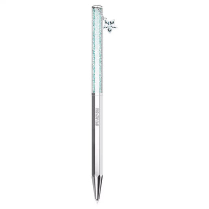 Stylo à bille Swarovski Crystalline Star, argent, argent