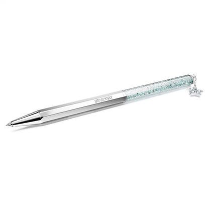 Stylo à bille Swarovski Crystalline Star, argent, argent