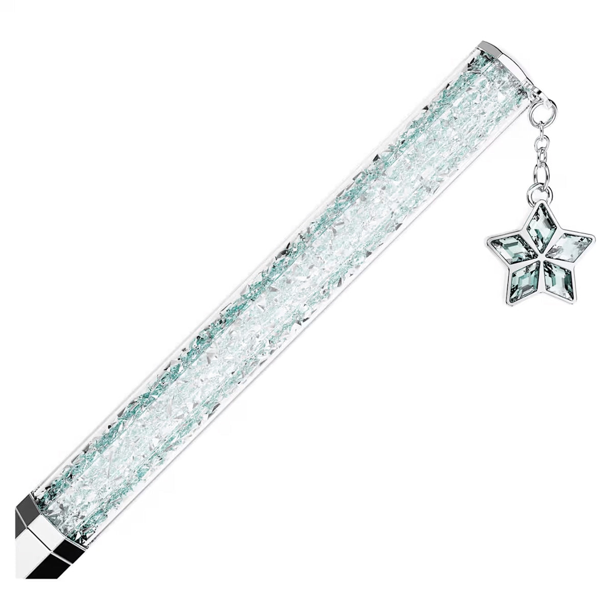 Stylo à bille Swarovski Crystalline Star, argent, argent