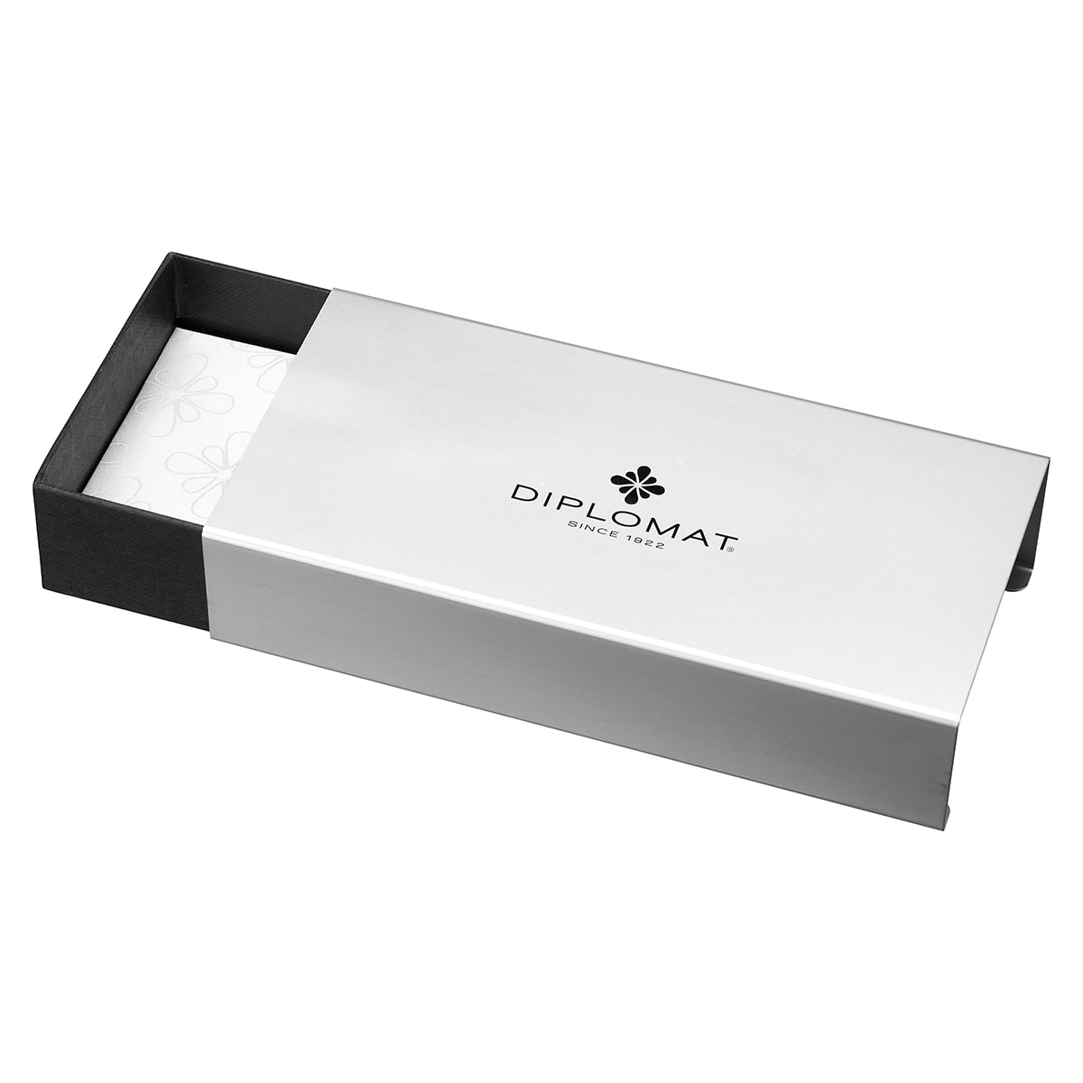 Diplomat, stylo-plume Excellence A Plus, guilloché vague, plume 14 carats, Lapis Noir