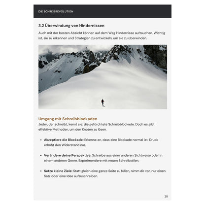 eBook: La rivoluzione della scrittura - Verso una vita più appagante con semplici routine