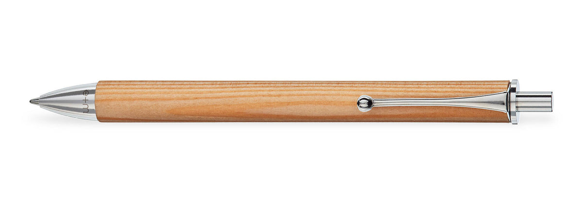 e+m Holzprodukte GmbH Kugelschreiber ALLWOOD vernickelt, natur