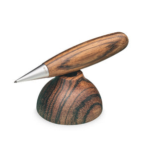 e+m Holzprodukte GmbH Bleistifte BASE-POINT matt verchromt, natur