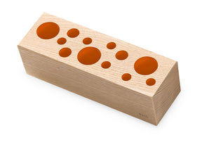 e+m Holzprodukte GmbH Büro-Accessoires BRIXXS DOTS Lackierung, eisblau