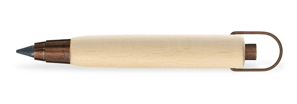 e+m Holzprodukte GmbH Porte-mines CLICKMAN nickelé, naturel